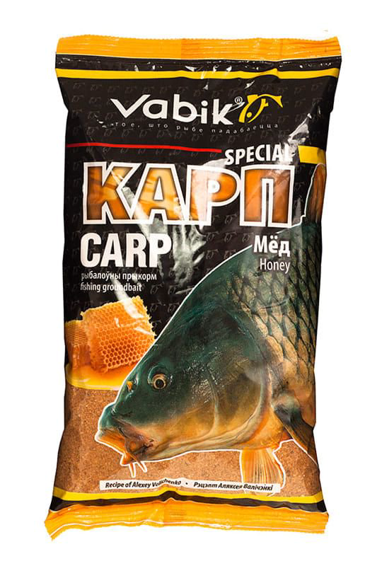 Прикормка Vabik Special Карп Mед 1000гр купить,NaN