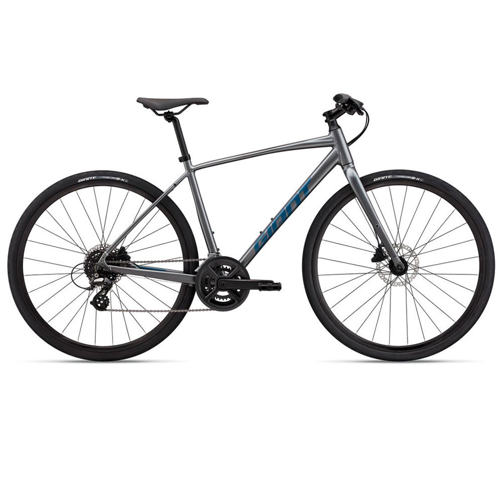 Велосипед Giant Escape 2 Disc 700 M-25 2022 22001151 серый купить,NaN