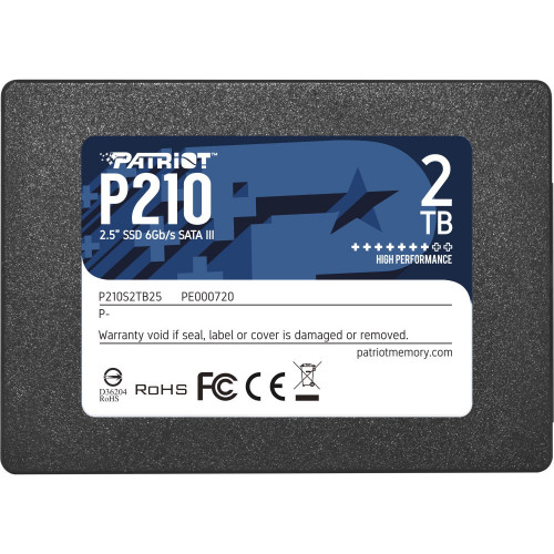 SSD накопитель Patriot P210 P210S2TB25 2Tb купить,0