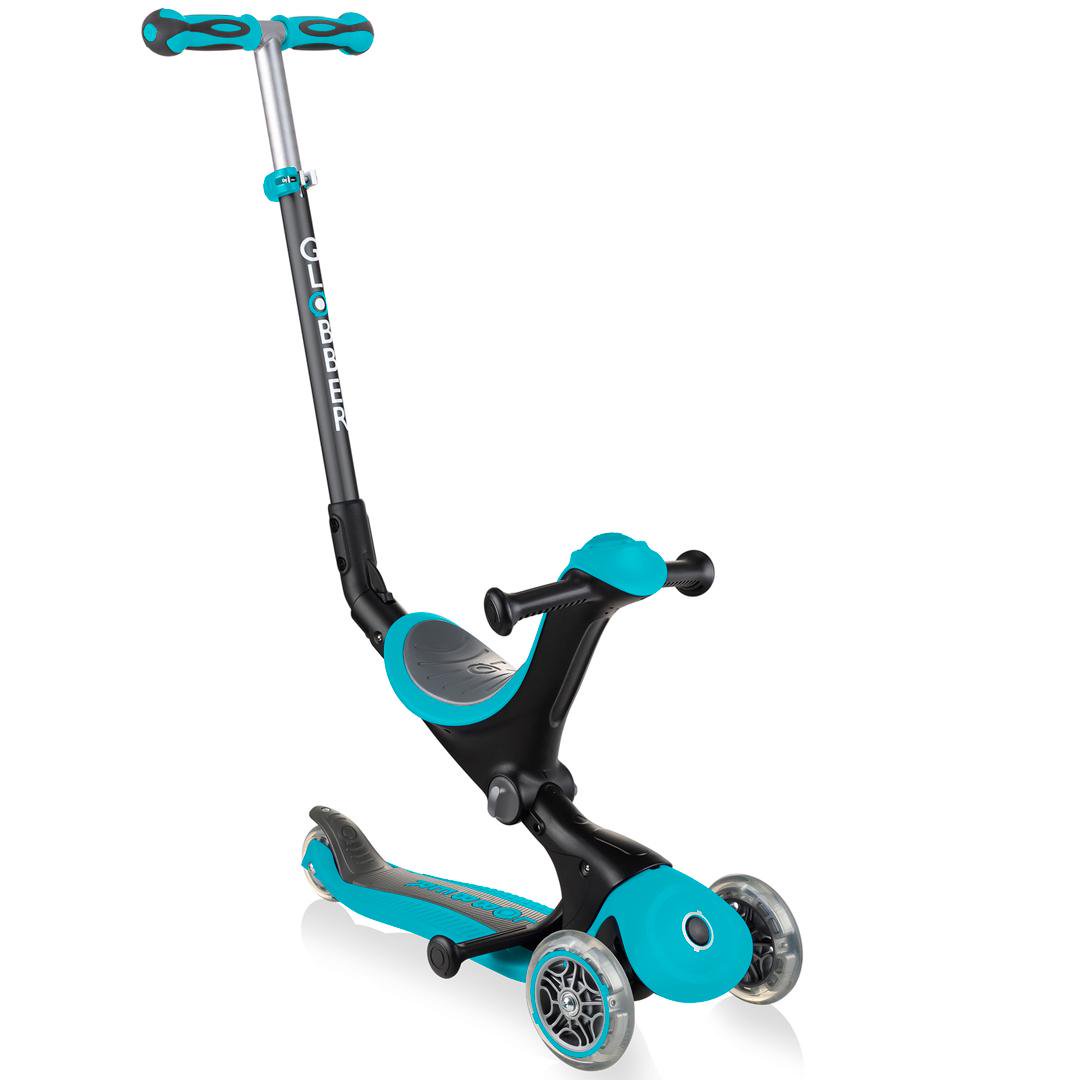 Самокат Globber Go.Up Deluxe Lights 646-105 teal