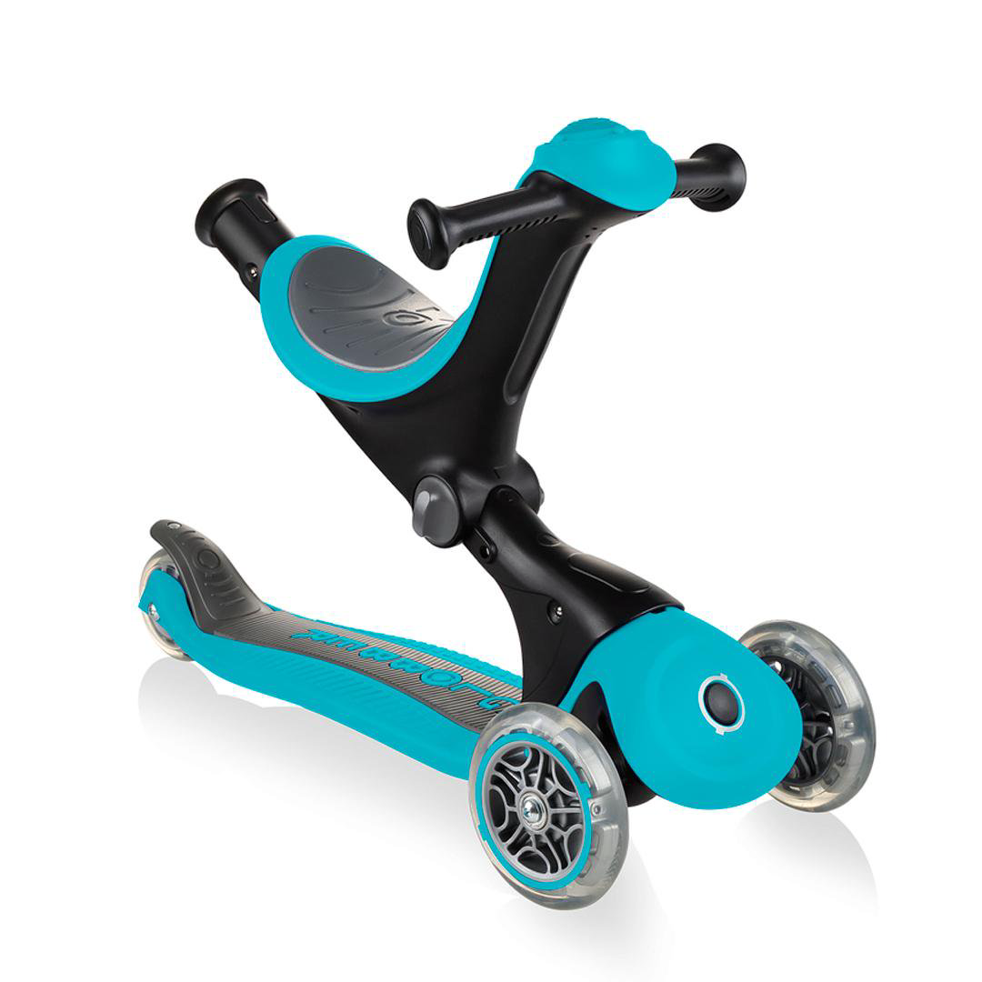 Самокат Globber Go.Up Deluxe Lights 646-105 teal купить,NaN