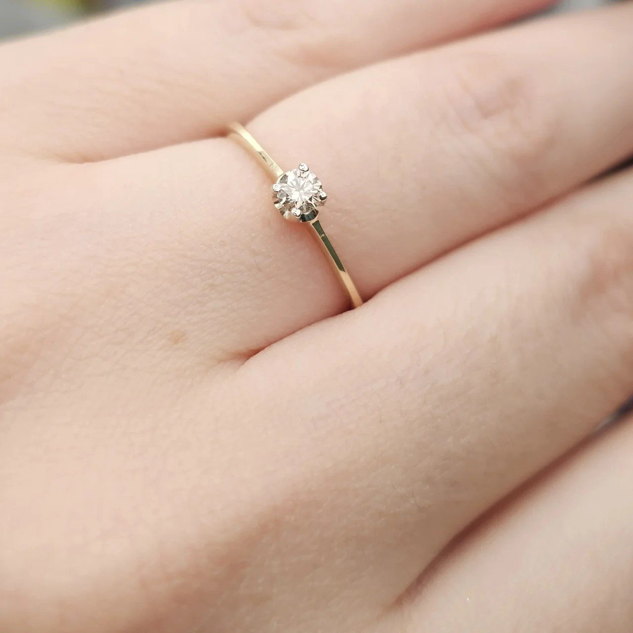 Кольцо Deimantas 107988364 15,5р 1,08гр 0,16ct. купить,NaN