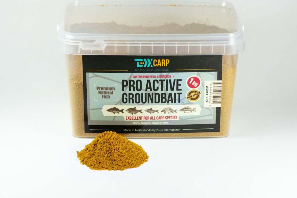 Прикормка TEXX Carp Pro Active Groundbait Premium Natural Fish 1000 гр купить,NaN