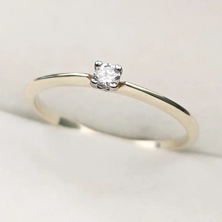 Кольцо Deimantas 107995074 16р 0,96гр 0,056ct. купить,NaN