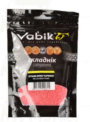 Прикормка Vabik Печиво флуо красное 150 гр  купить,NaN