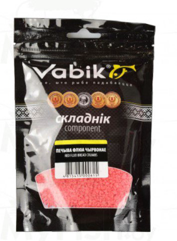 Прикормка Vabik Печиво флуо красное 150 гр  купить,NaN