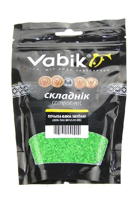 Прикормка Vabik Печиво флуо зеленое 150 гр  купить,NaN