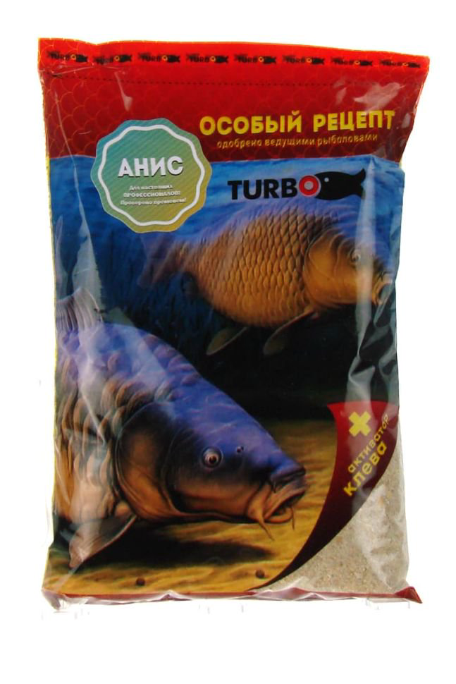 Прикормка Turbo универсальная Анис 800 гр купить,NaN