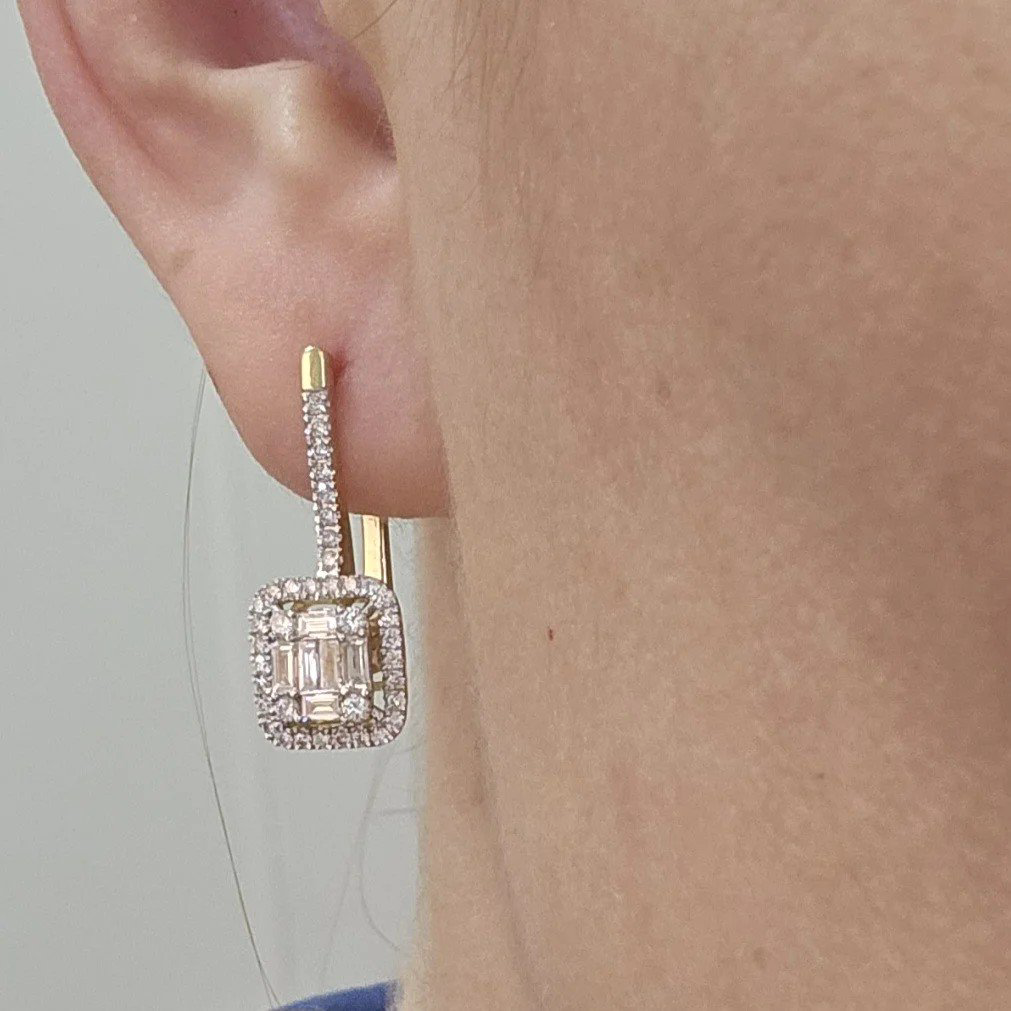 Серьги Deimantas 107996066 4,05гр 1,00ct. купить,NaN