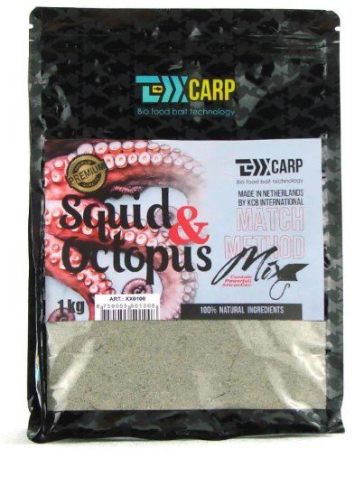 Прикормка TEXX Carp Method Mix Squid & Octopus 1000 гр купить,NaN