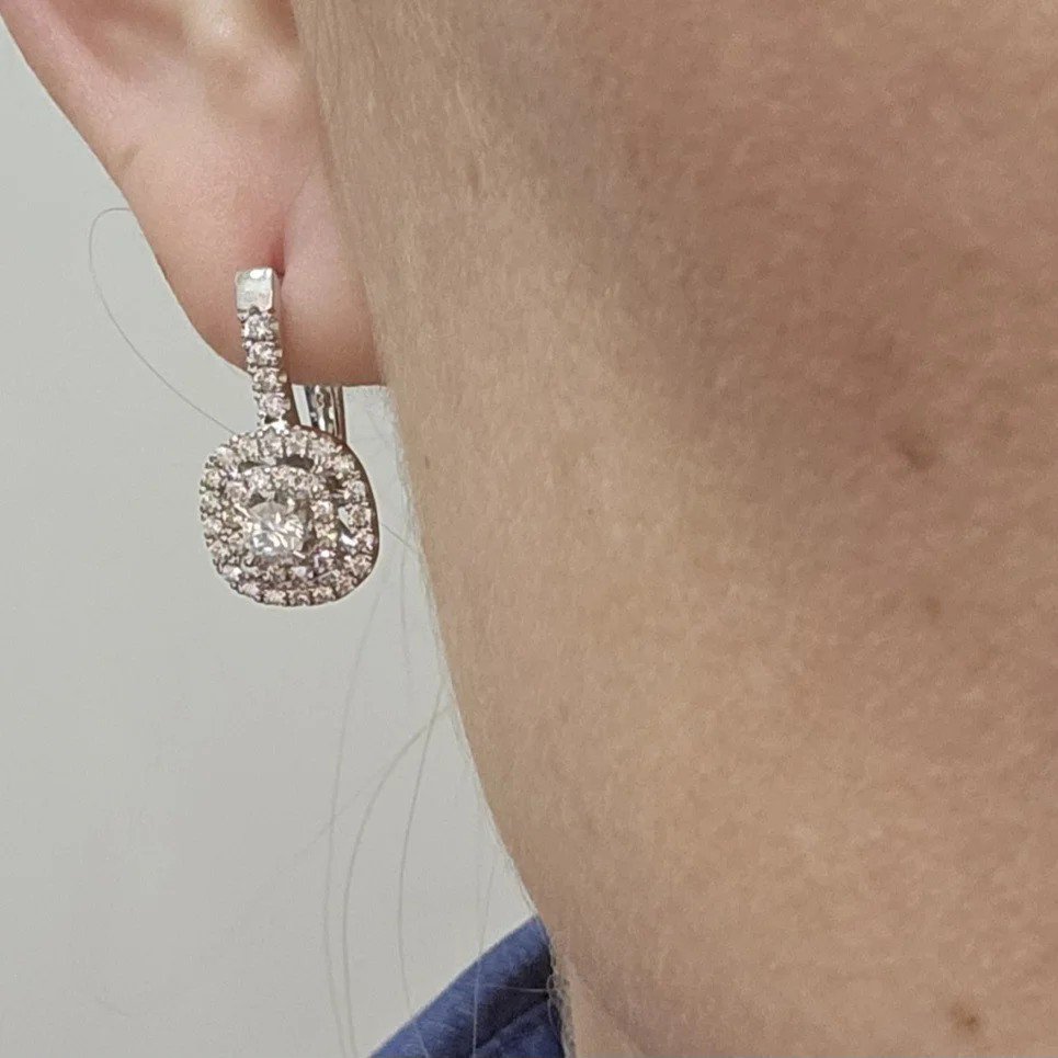 Серьги Deimantas 107995339 1,07гр 1,07ct. купить,NaN