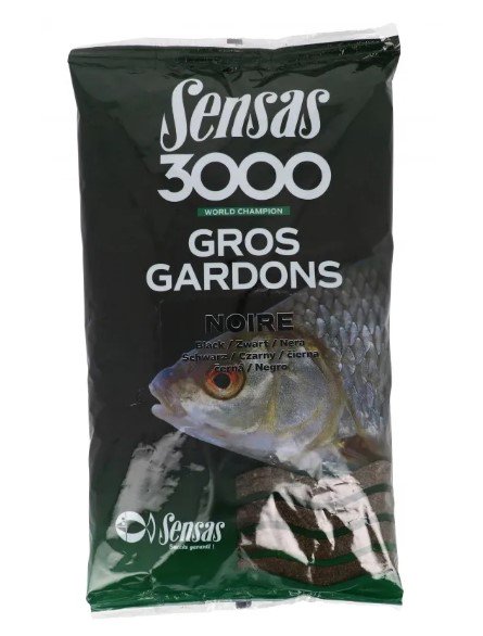 Прикормка Sensas 3000 Gros Gardons Niore 1000гр купить,NaN