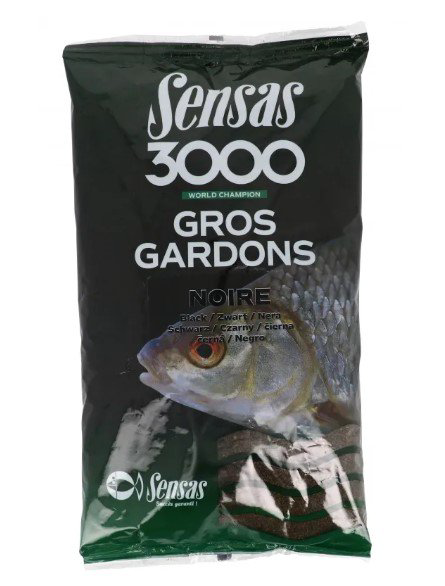 Прикормка Sensas 3000 Gros Gardons Niore 1000гр купить,NaN