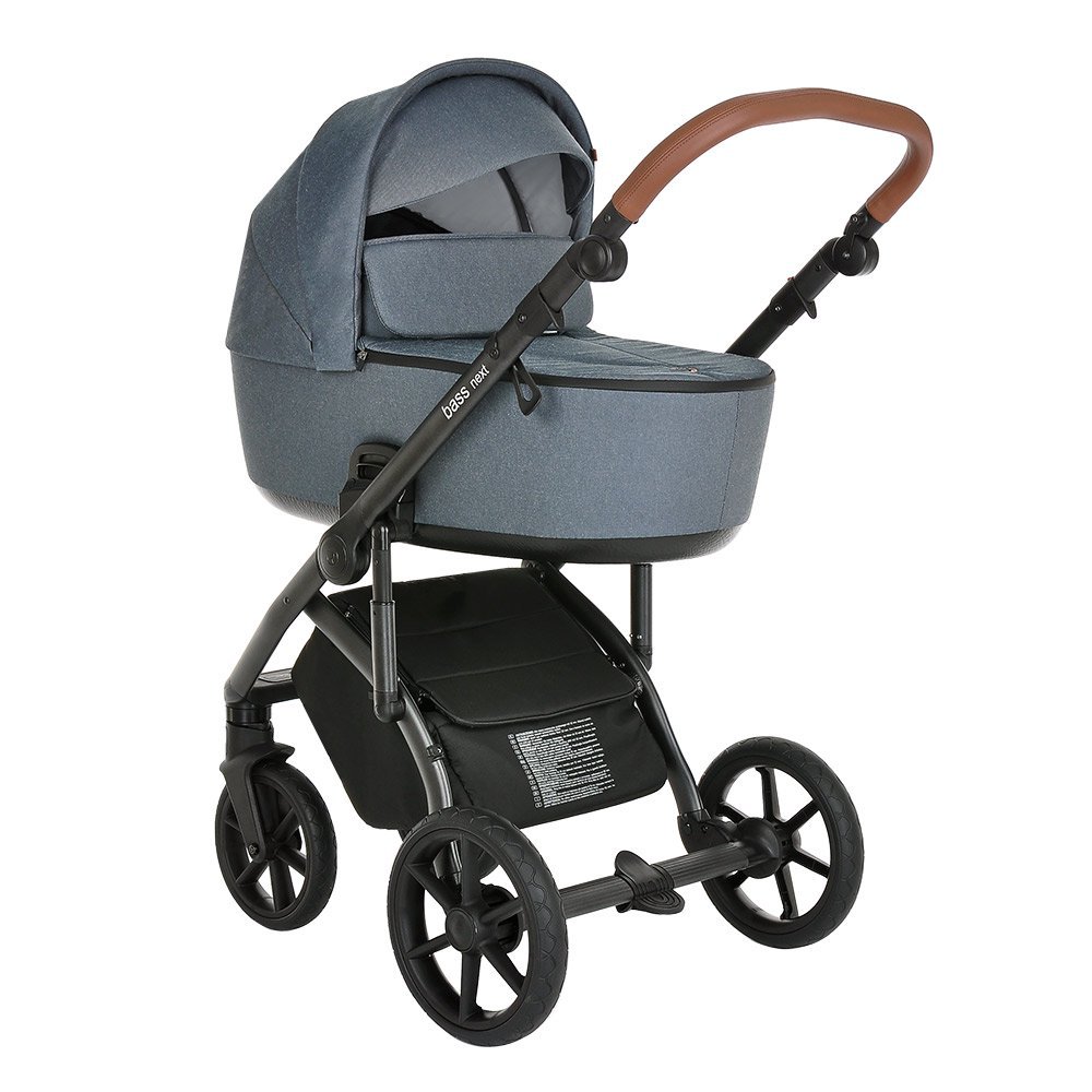 Коляска 2в1 Roan Bass Next Blue Jeans/Black купить,NaN