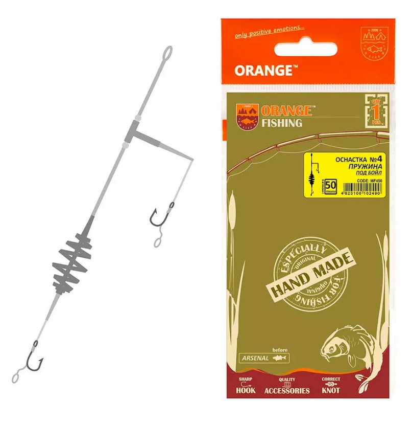 Оснастка карповая Orange #4 Spring Leadcore 40 гр купить,NaN