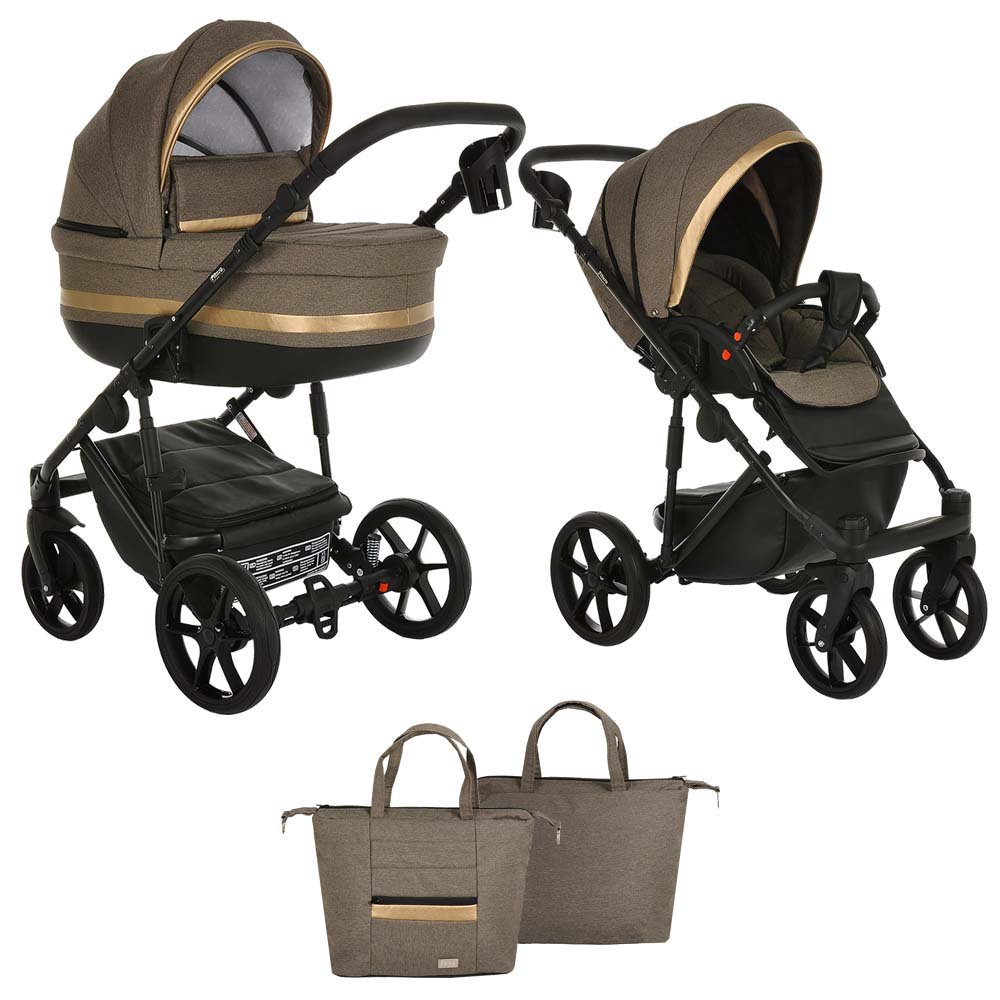 Коляска 2в1 Pituso Luna Chocolate купить,NaN