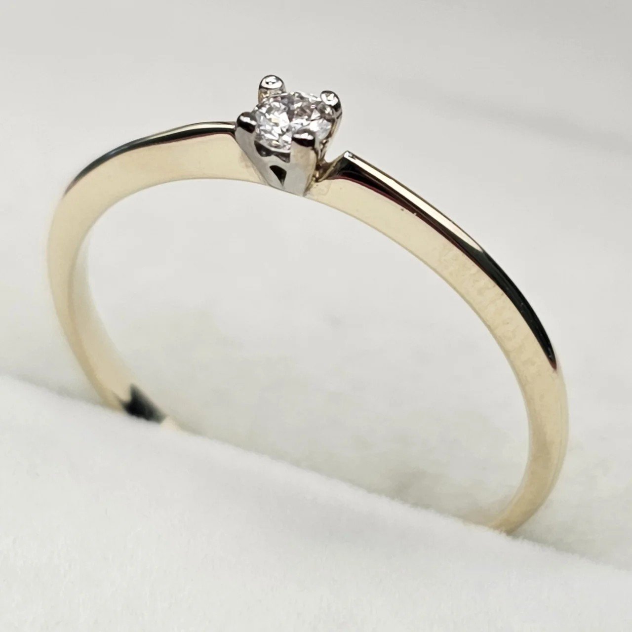 Кольцо Deimantas 107995068 16р 0,98гр 0,06ct. купить,NaN