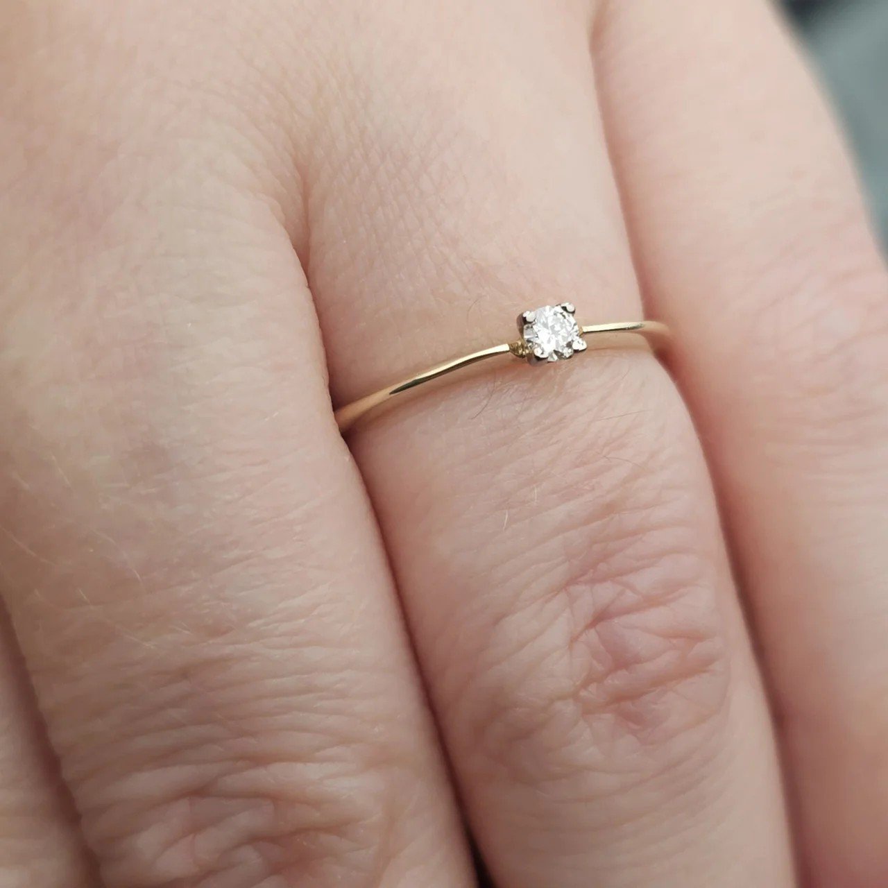 Кольцо Deimantas 107995068 16р 0,98гр 0,06ct. купить,NaN
