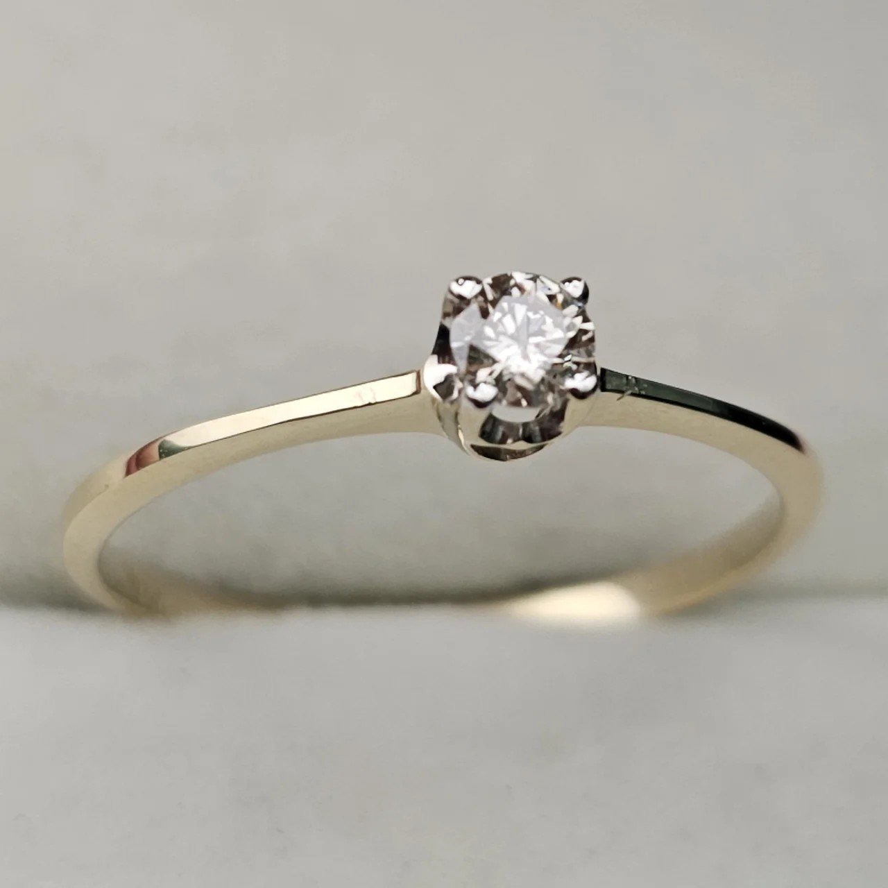 Кольцо Deimantas 107988378 17,5р 1,09гр 0,154ct. купить,NaN