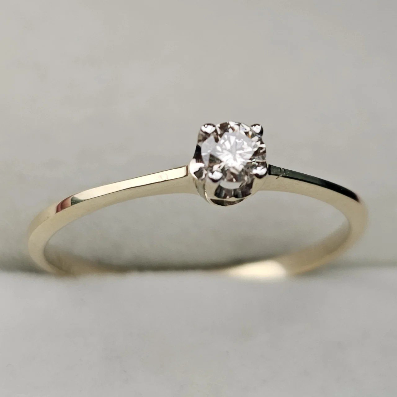 Кольцо Deimantas 107988378 17,5р 1,09гр 0,154ct. купить,NaN