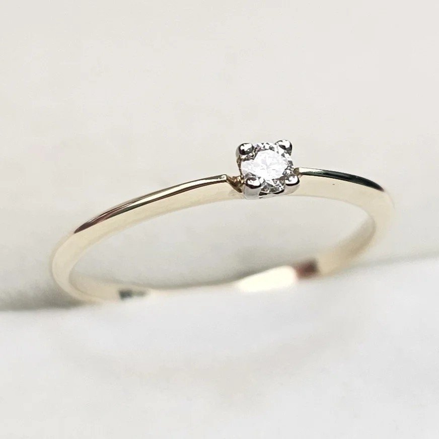 Кольцо Deimantas 107995090 17р 1,05гр 0,056ct. купить,NaN