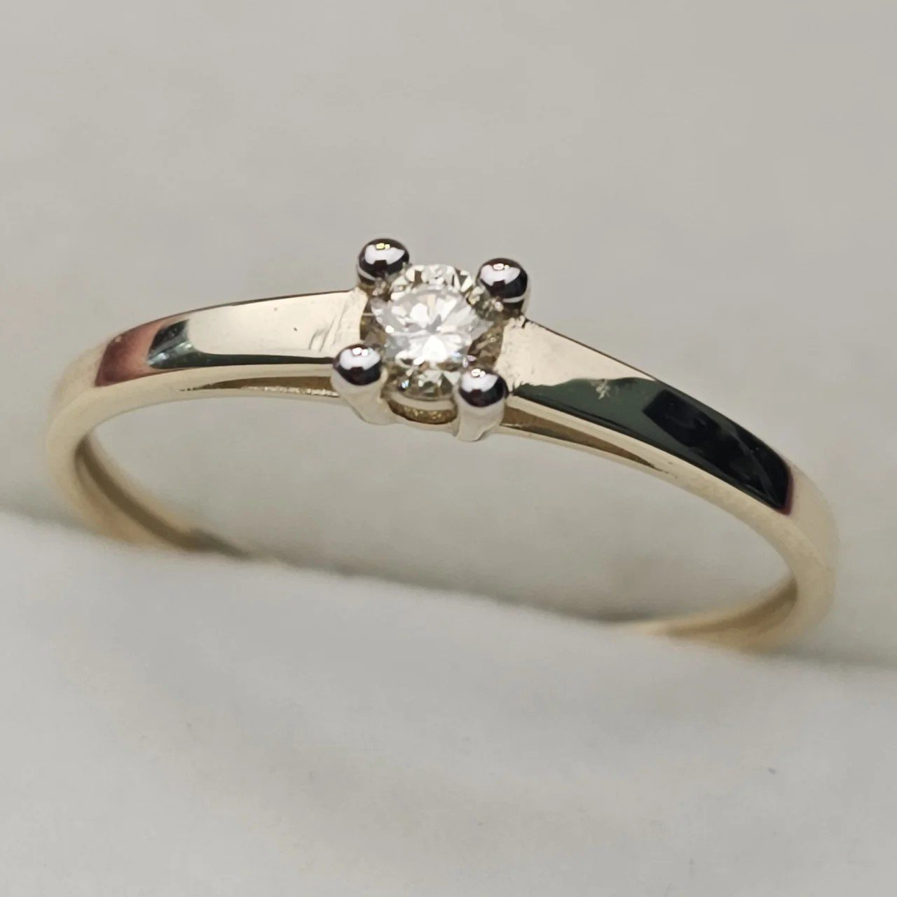 Кольцо Deimantas 107988409 16,5р 1,03гр 0,095ct. купить,NaN