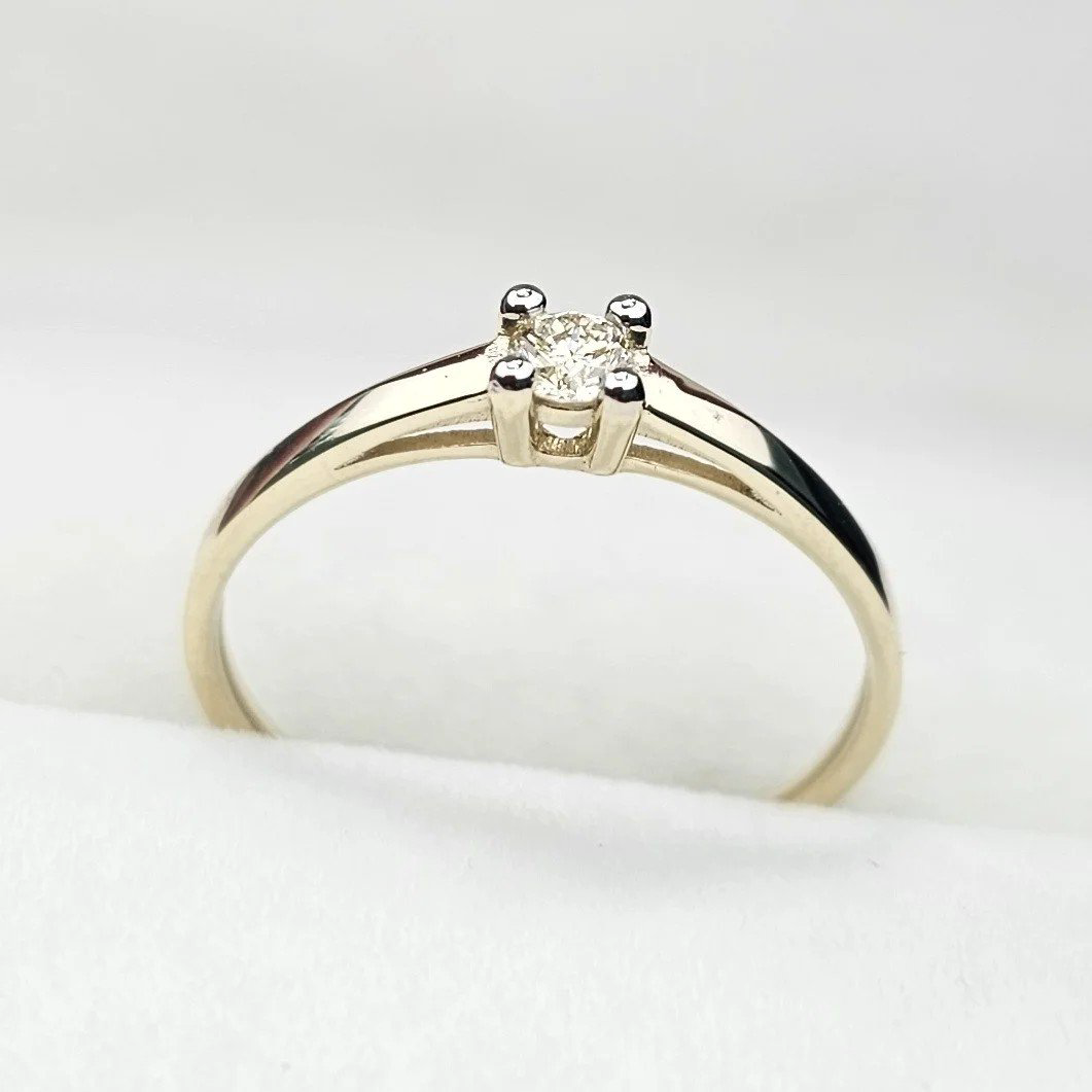 Кольцо Deimantas 107988409 16,5р 1,03гр 0,095ct. купить,NaN
