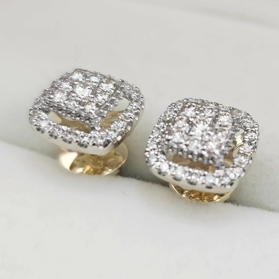 Серьги Deimantas 107996017 3,1гр 0,47ct. купить,NaN