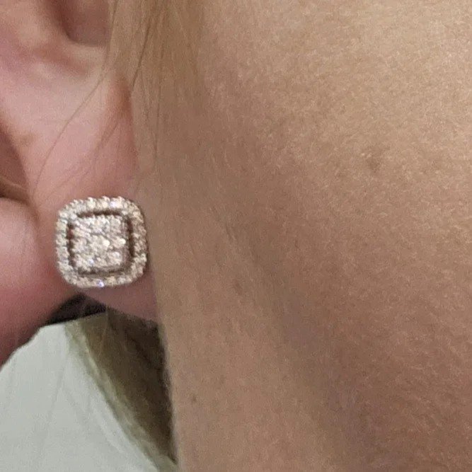 Серьги Deimantas 107996017 3,1гр 0,47ct. купить,NaN