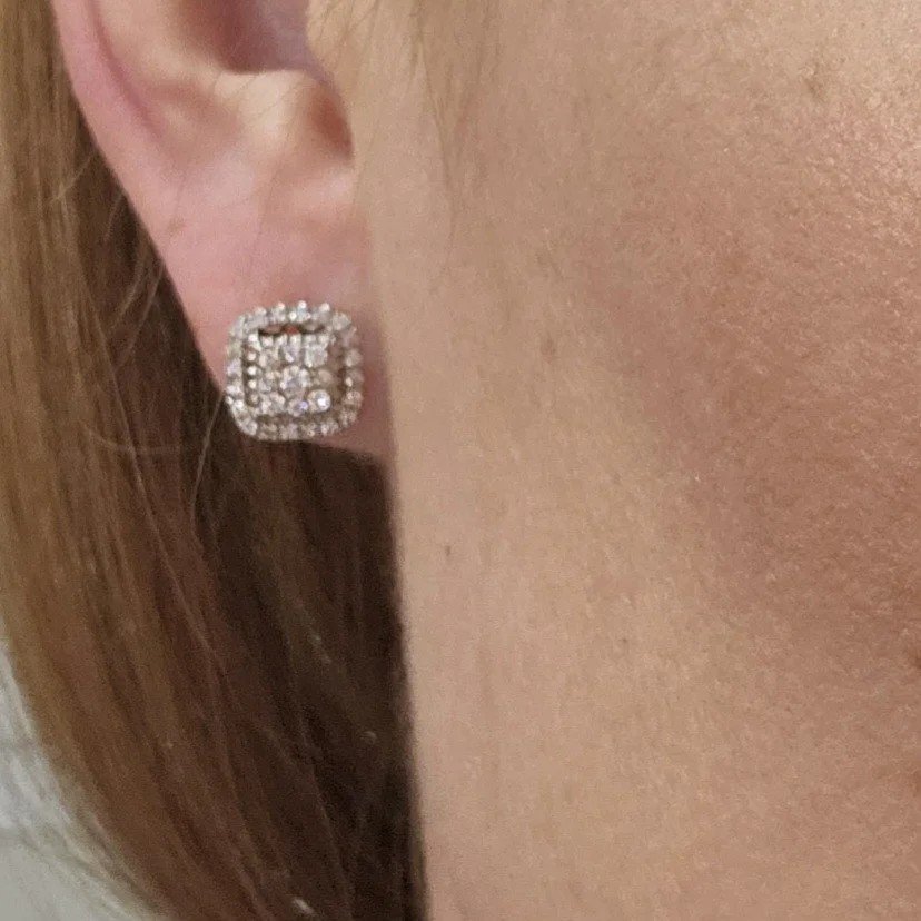 Серьги Deimantas 107995857 3,11гр 0,47ct. купить,NaN