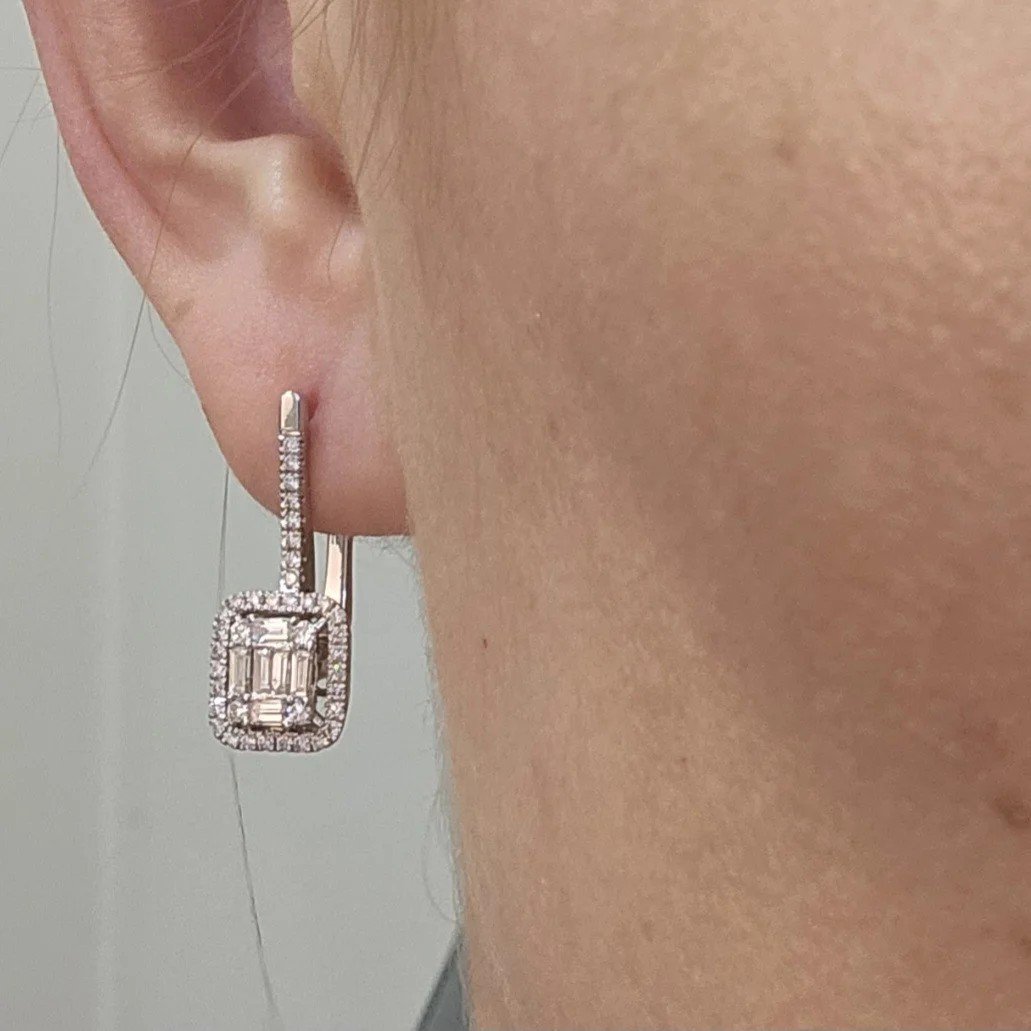 Серьги Deimantas 107996049 4,3гр 1,00ct. купить,NaN