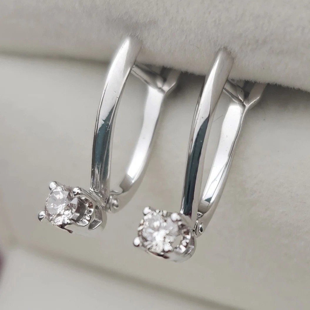 Серьги Deimantas 107995320 2,17гр 0,3ct. купить,NaN