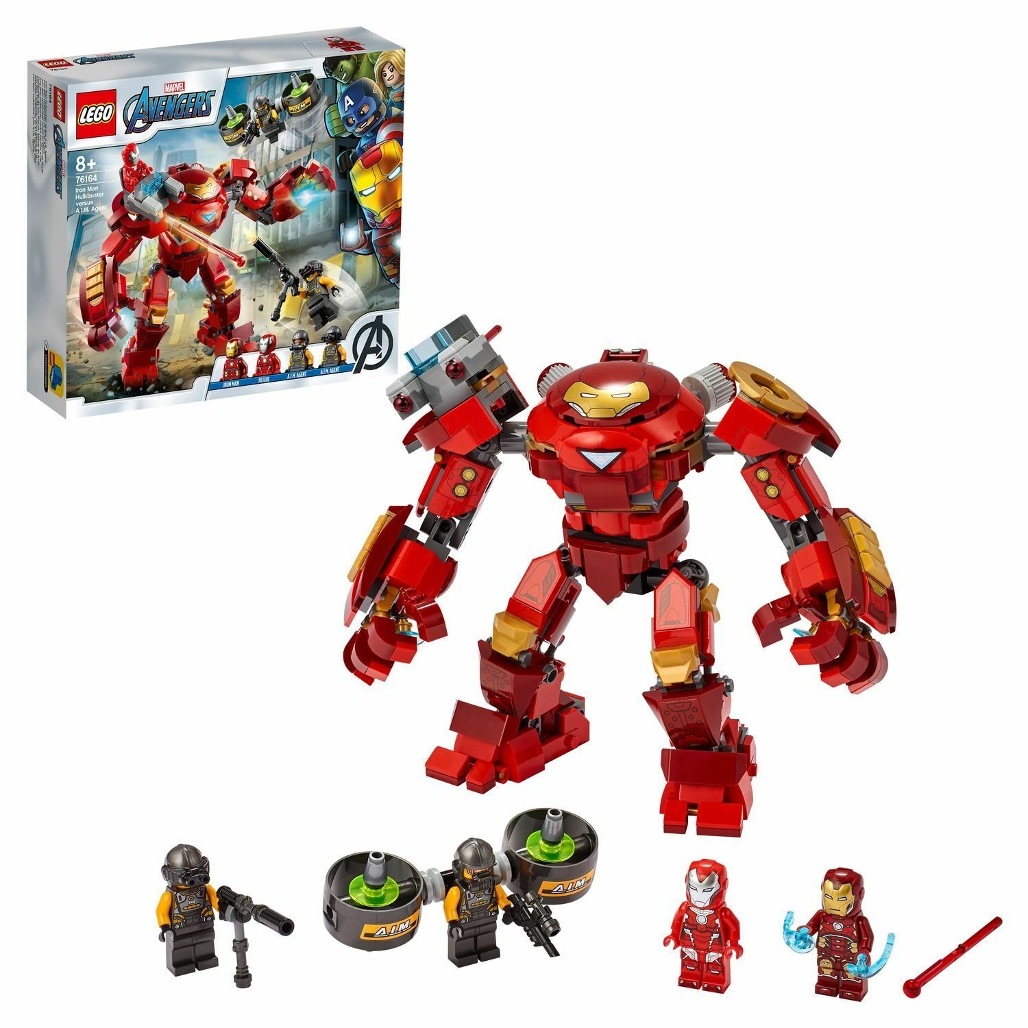 Конструктор Lego Халкбастер против агента А.И.М. Super Heroes 76164 купить,NaN