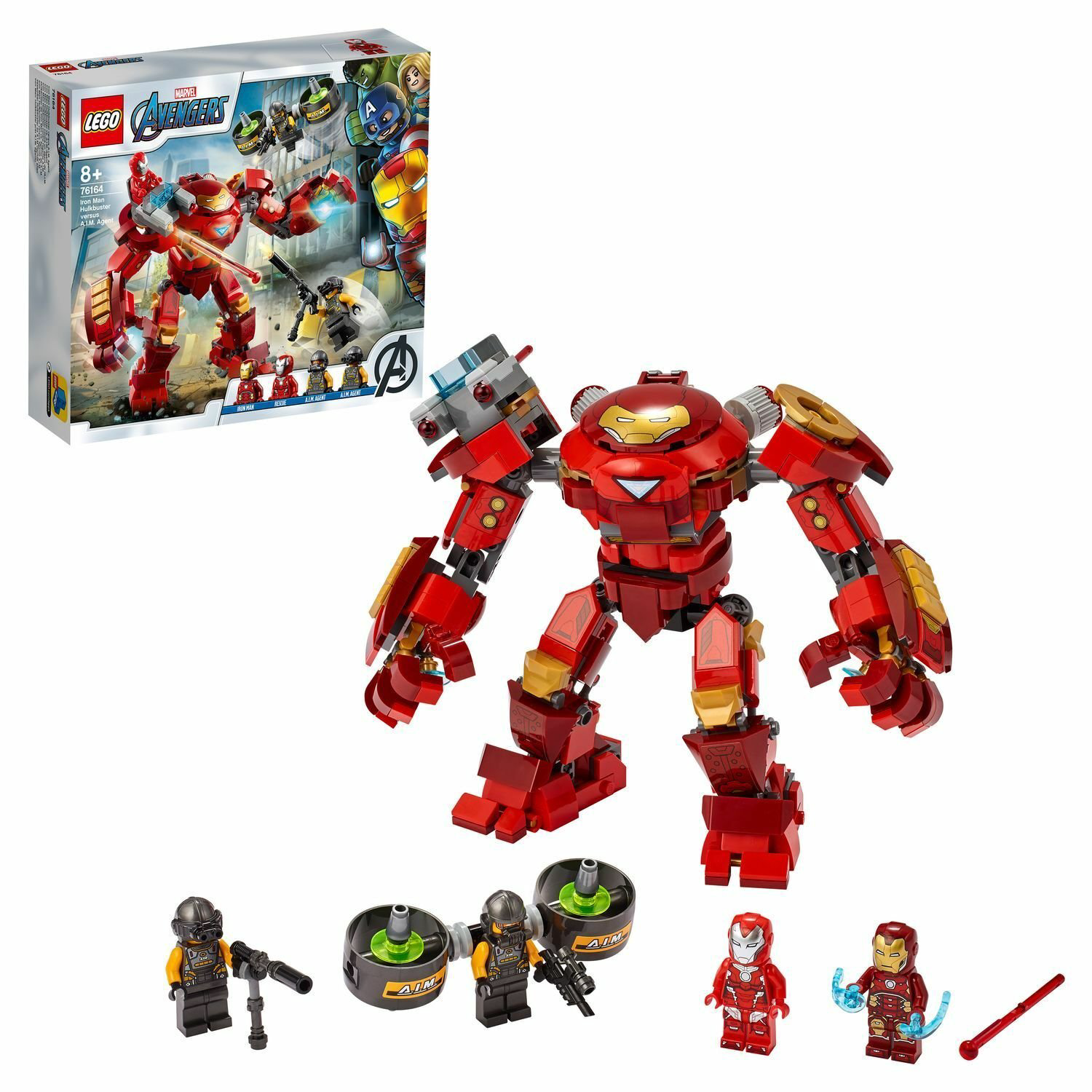 Конструктор Lego Халкбастер против агента А.И.М. Super Heroes 76164 купить,NaN
