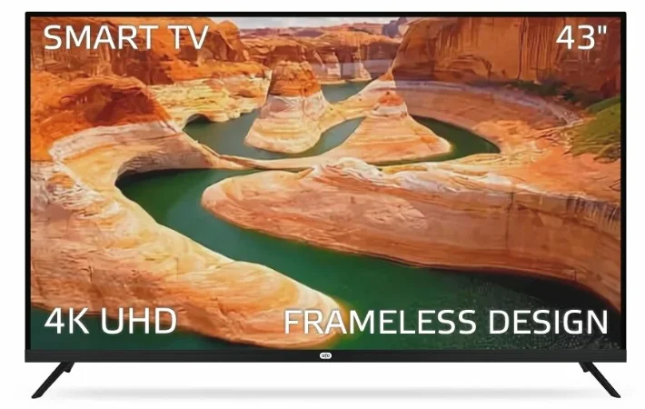 Телевизор Olto 43" 43ST20U LED 4K UHD Black