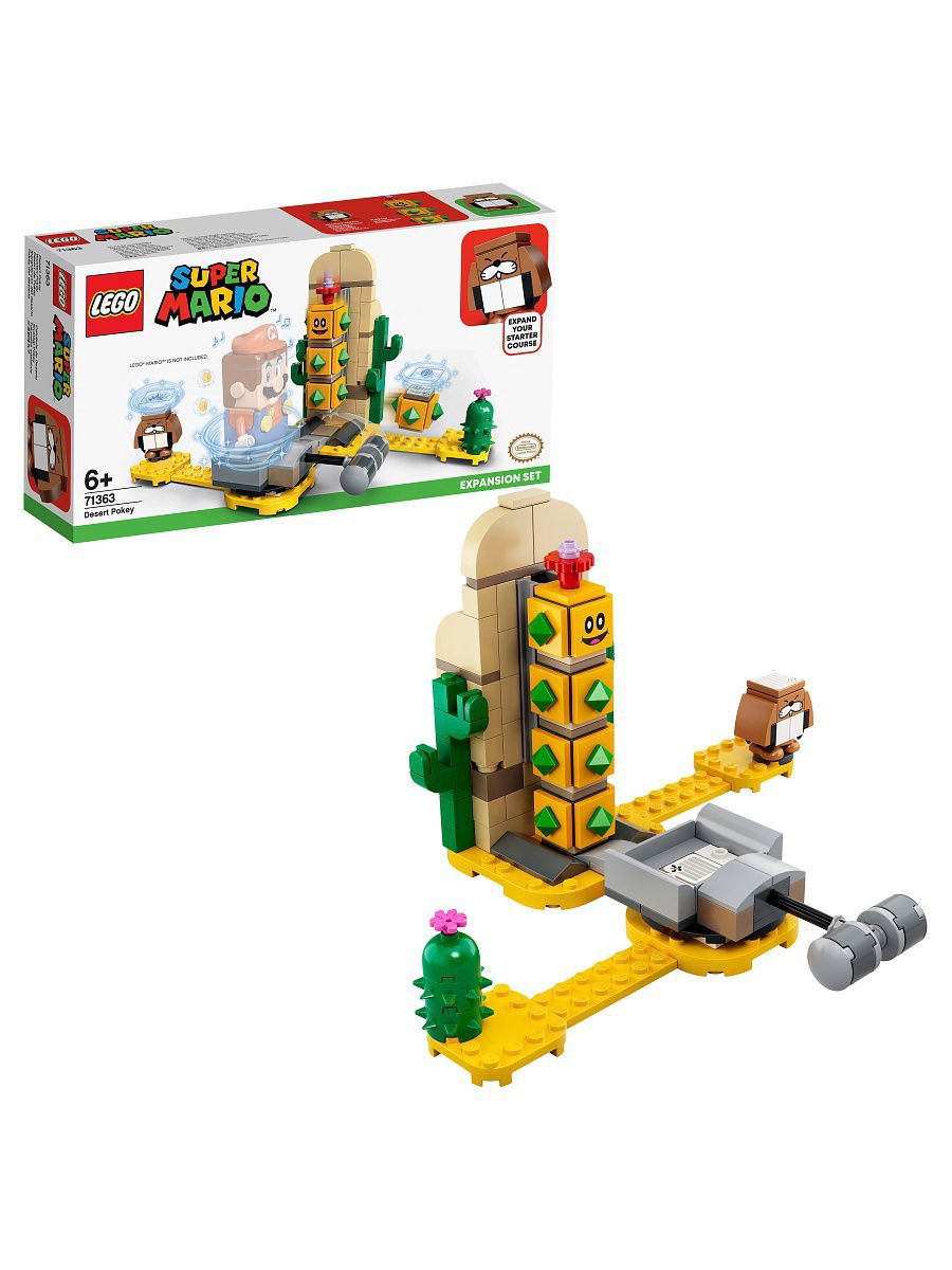Конструктор Lego Super Mario Поки из пустыни Дополнительный набор 71363 купить,NaN