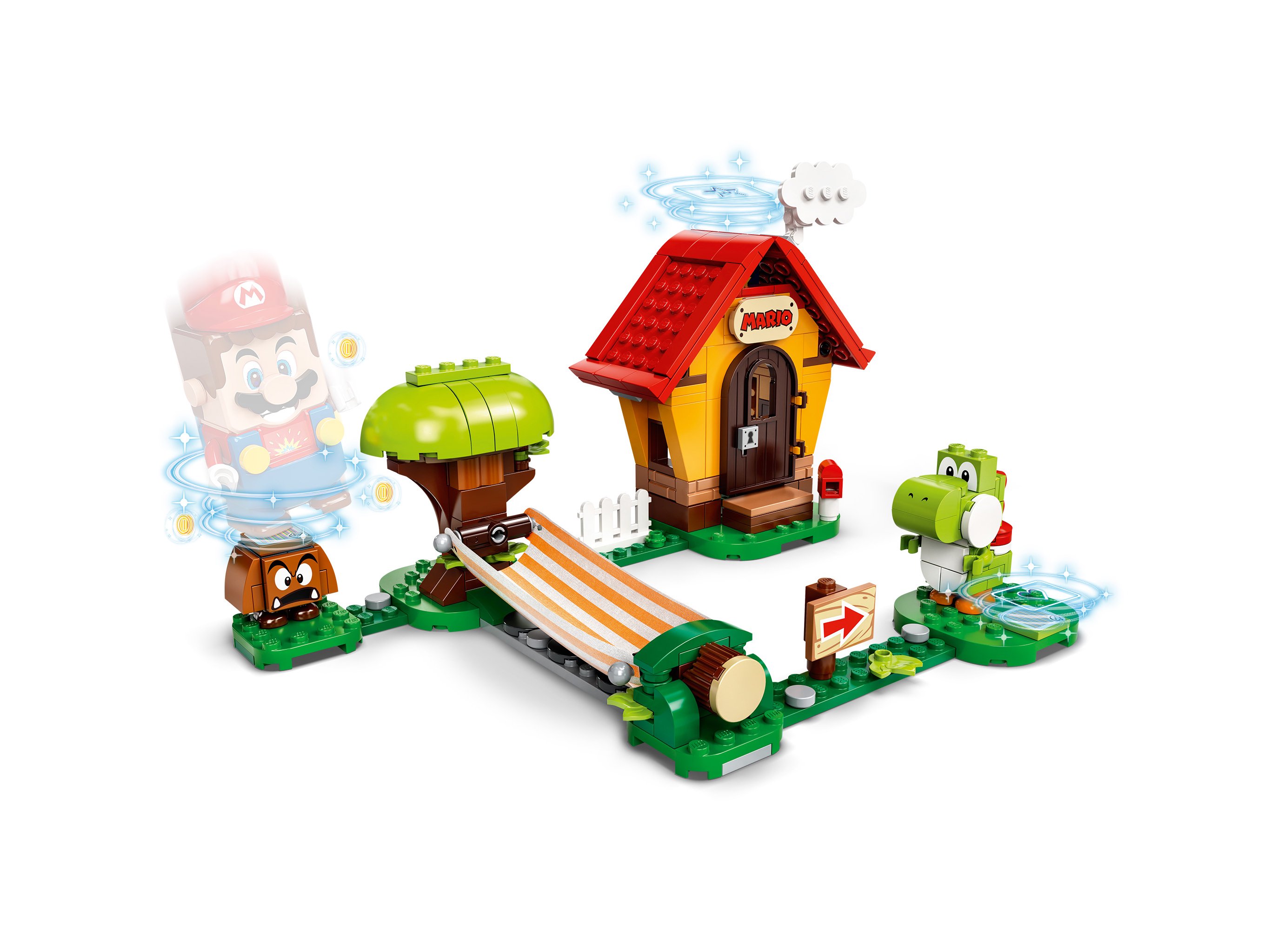 Конструктор Lego Super Mario Дом Марио и Йоши Дополнительный набор 71367 купить,NaN