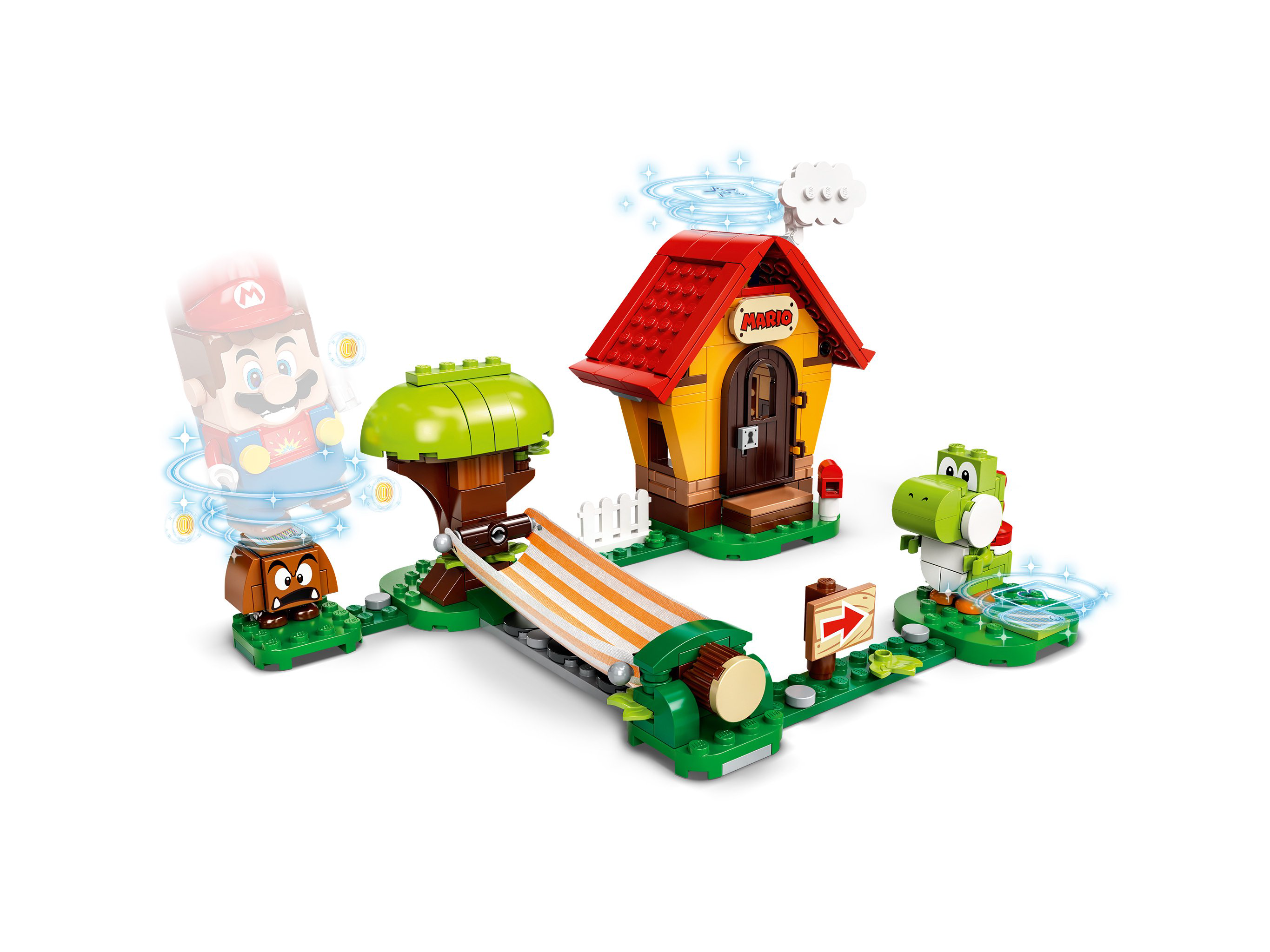 Конструктор Lego Super Mario Дом Марио и Йоши Дополнительный набор 71367 купить,NaN