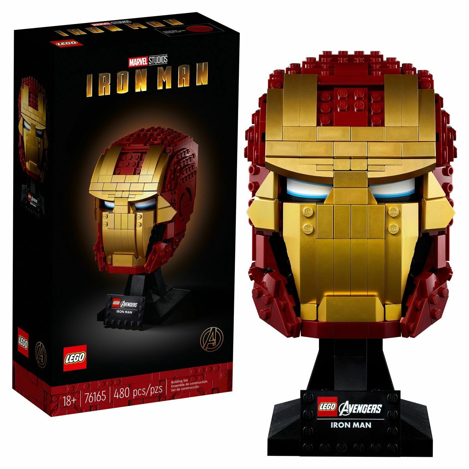 Конструктор Lego Шлем Железного Человека Super Heroes 76165 купить,NaN