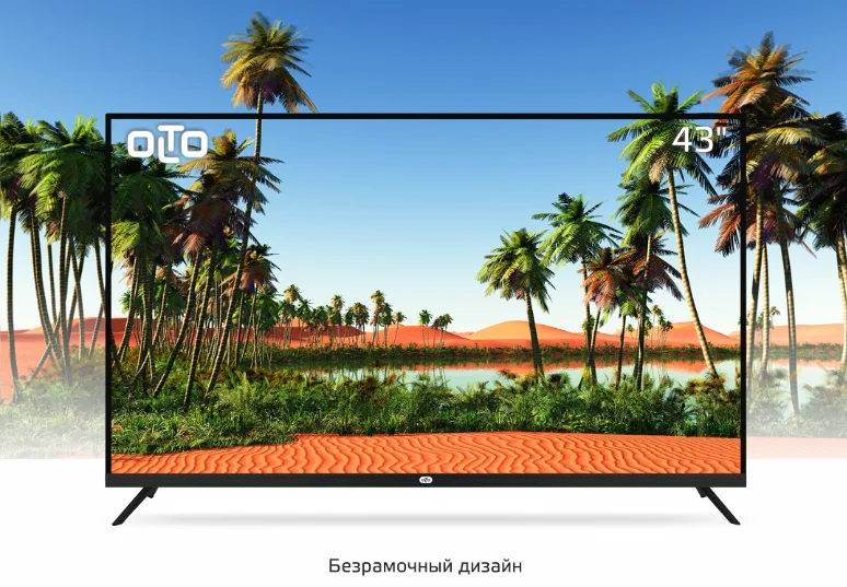 Телевизор Olto 43" 43ST20U LED 4K UHD Black купить,0