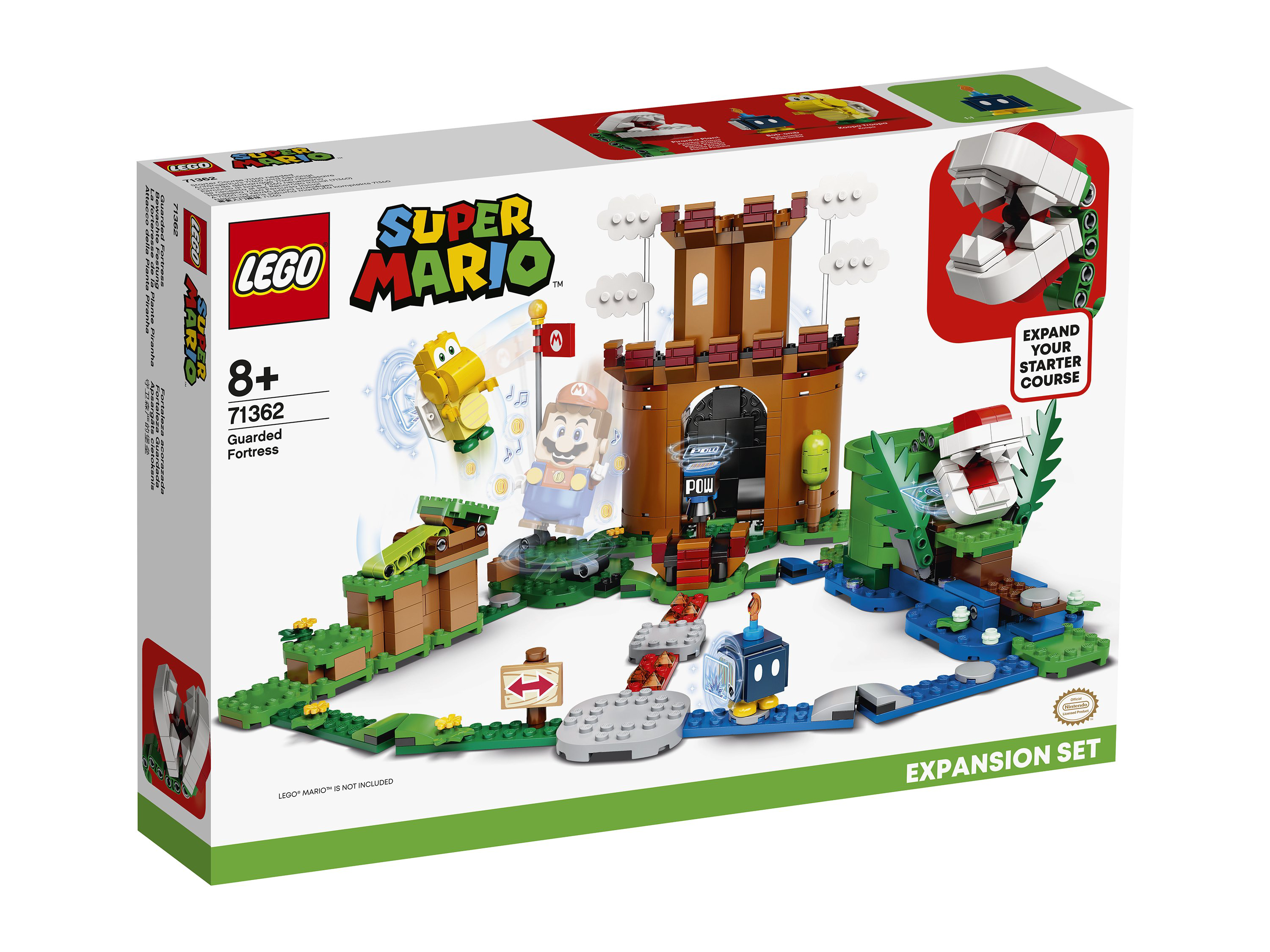 Конструктор Lego Охраняемая крепость Дополнительный набор Super Mario 71362 купить,NaN