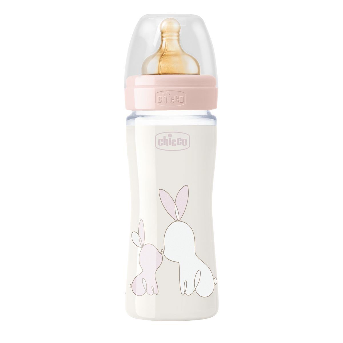 Бутылочка Chicco для кормления Original Touch 240мл 2м+ розовая купить,NaN