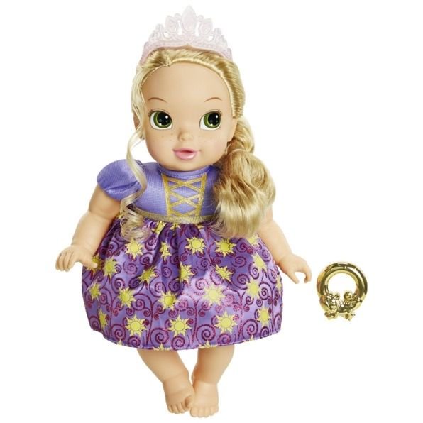 Кукла Jakks Pacific Disney Princess Малышка Рапунцель 30,5см купить,NaN