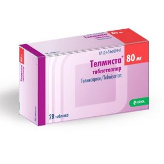 KRKA d.d Телмиста 80мг 28шт таблетки 