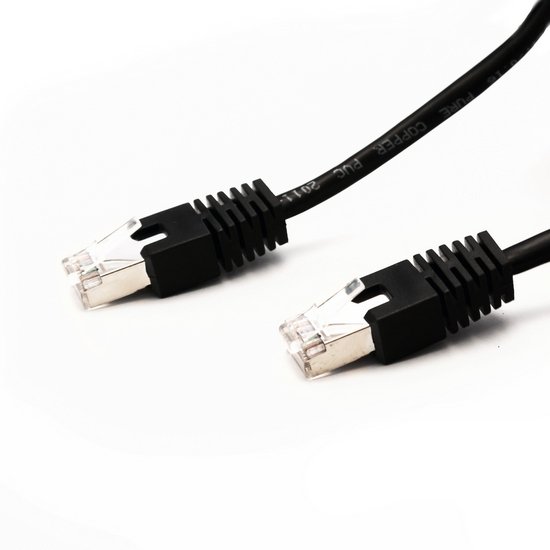 Патч Корд Ship S4025BK1000-P Cat.5e 10м черный