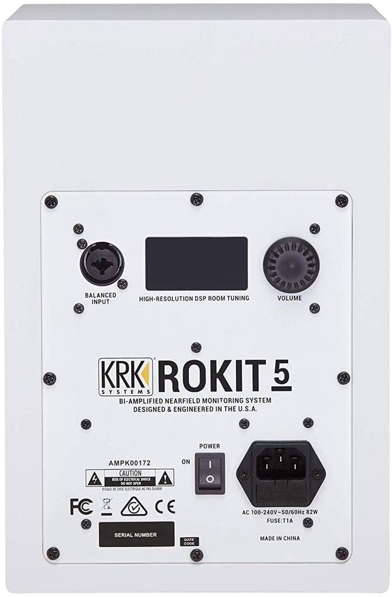 Студийный монитор KRK ROKIT RP5G4 белый купить,NaN