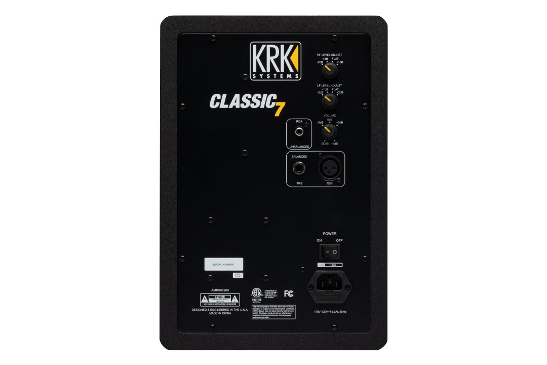 Студийный монитор KRK Classic CL7G3 черный купить,NaN