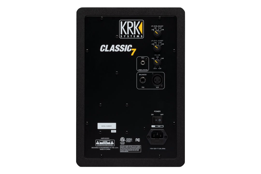 Студийный монитор KRK Classic CL7G3 черный купить,NaN