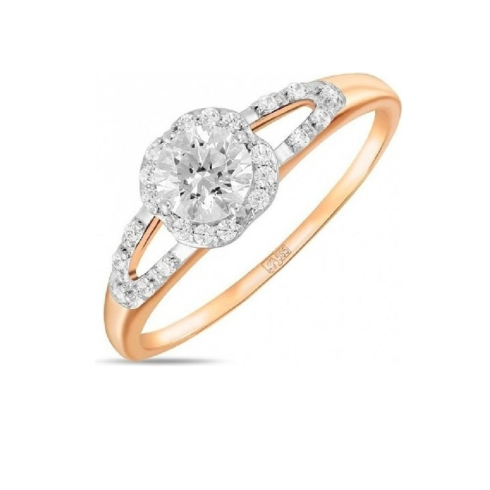 Кольцо Лукас Z-59278_17.5 золото 1.8гр 17.5р купить,180312