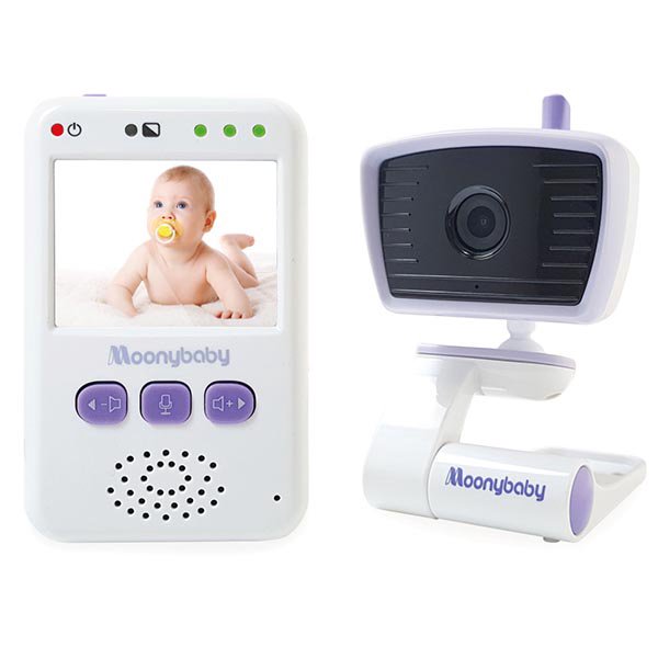 Видеоняня Moonybaby 55931 белая купить,NaN